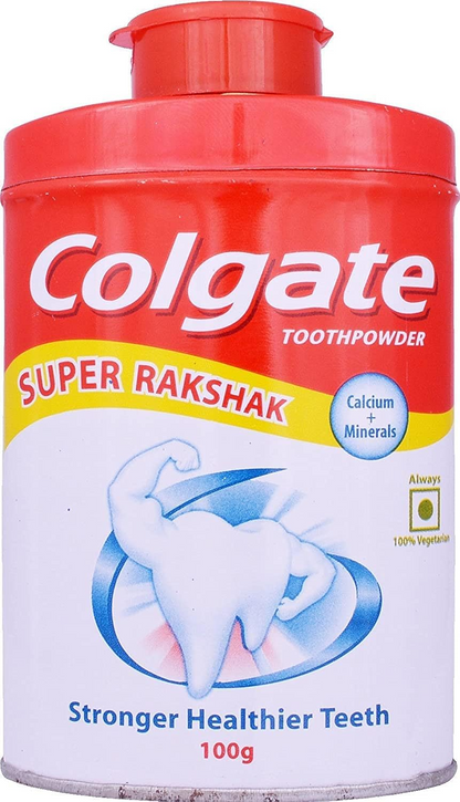 Colgate Cavity Protection Toothpowder - with Calcium and Minerals for Anti-Cavity - 200 g