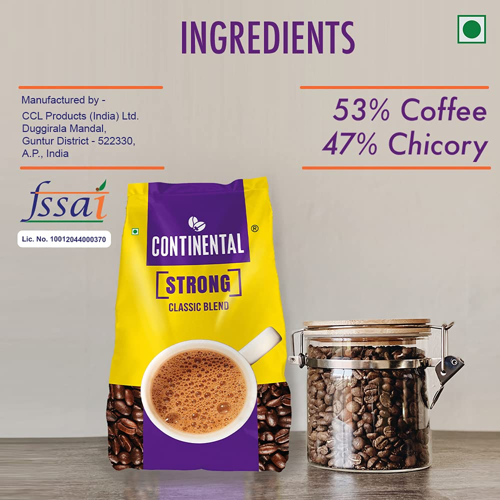 Continental STRONG Coffee Powder 1Kg Bag