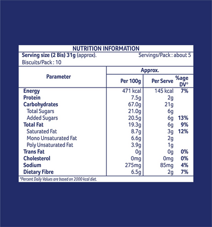 Mcvitie’s Hobnobs Cookies , 0% Maida & 38% Oats, 153.85 g