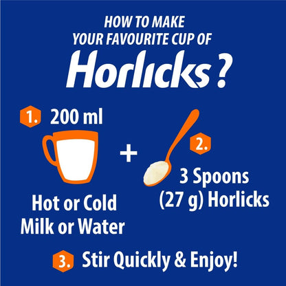 Horlicks Health & Nutrition Drink for Kids, 1kg Refill Pack