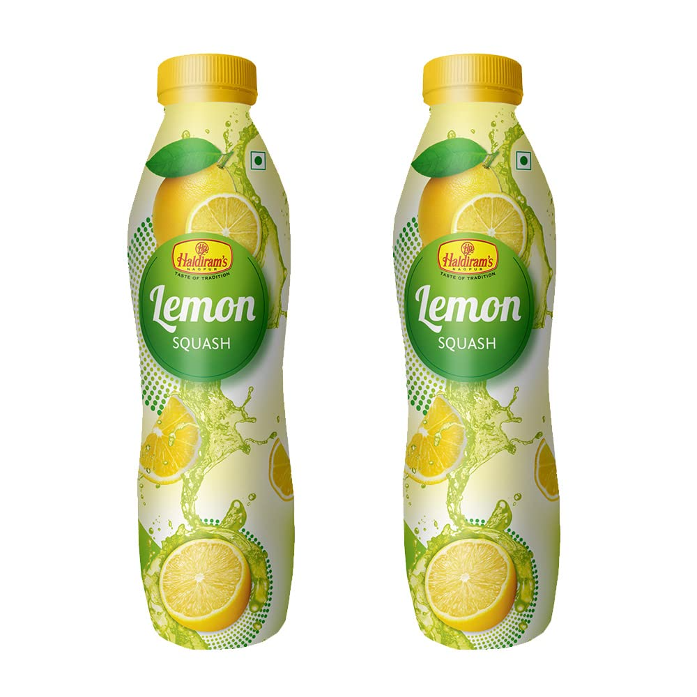 Haldiram's Nagpur Lemon Squash Pack Of 2 (750Ml), Liquid