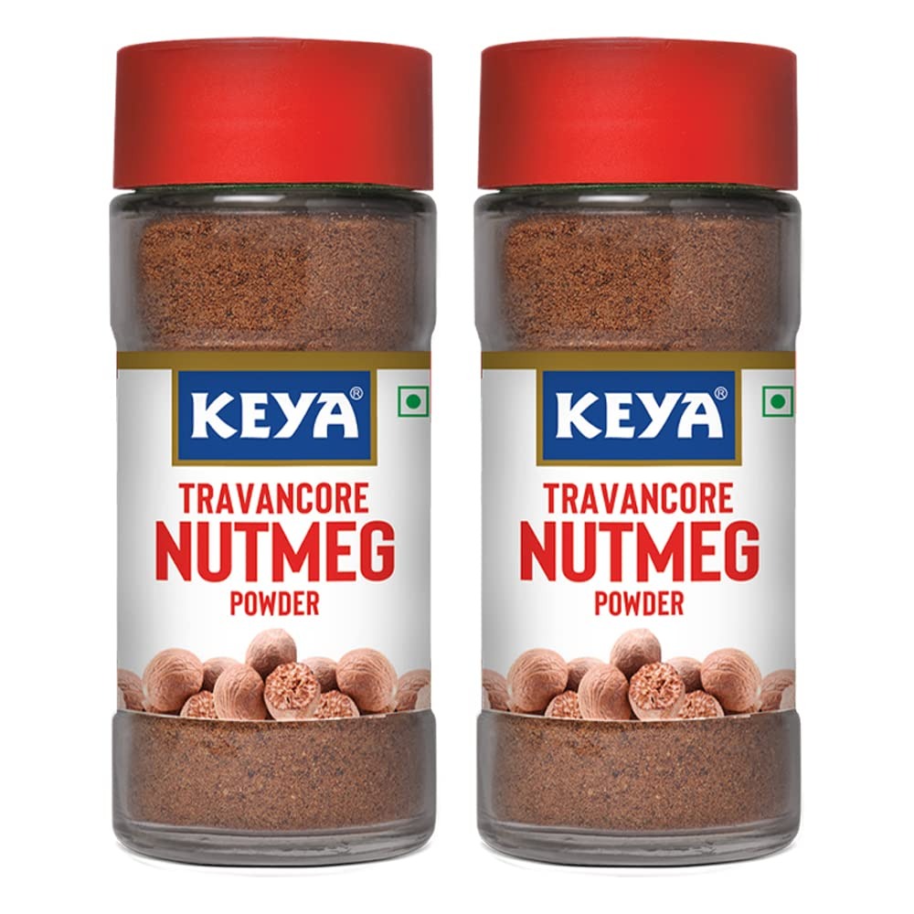 Keya Travancore Nutmeg Powder (Ground Jaiphal), 65gm