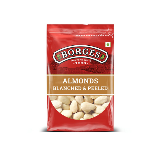 Borges Blanched & Peeled Raw Almonds 400g