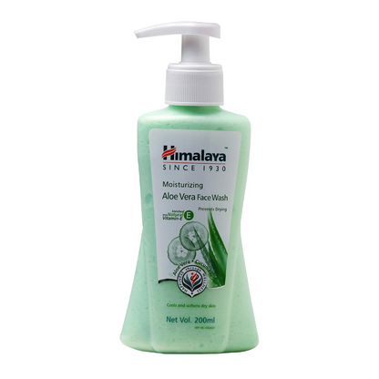 Himalaya Herbals Cocoa Butter Intensive Body Lotion, 400ml And Himalaya Moisturizing Aloe Vera Face Wash, 200ml