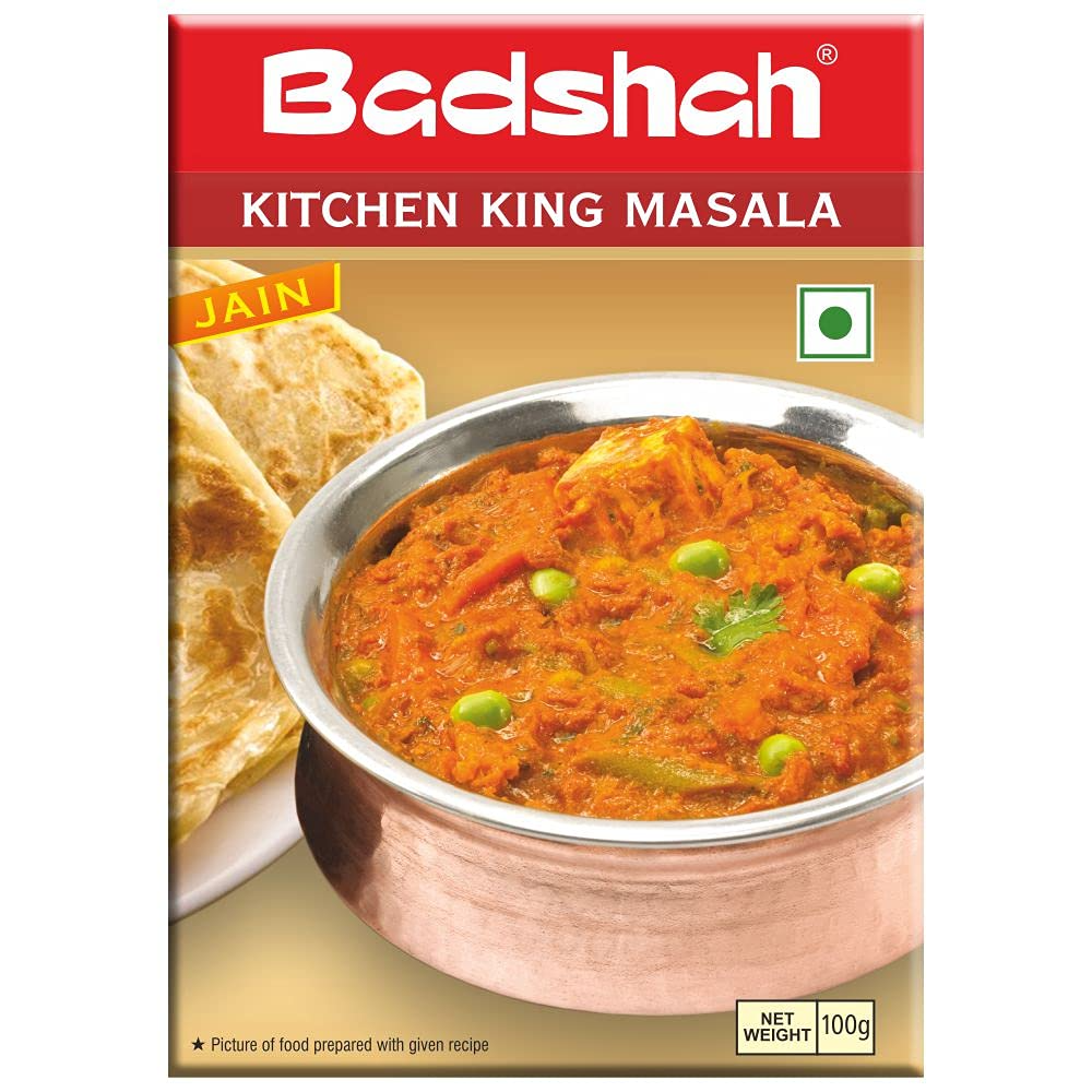 Badshah Jain Kitchen King Masala Powder | Blended Spice Mix | For Healthy Delicious & Flavorful Cooking