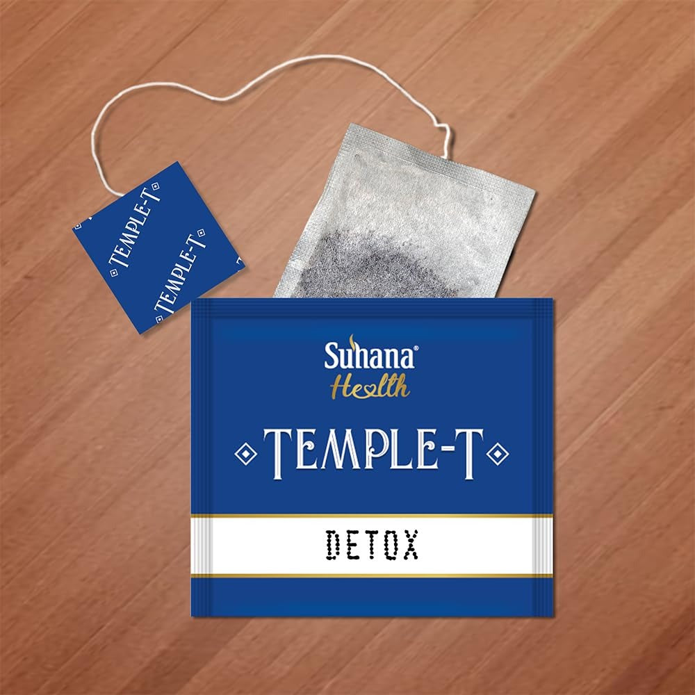 Suhana Health Detox Herbal Premix Temple T 20 Sachet - 40g