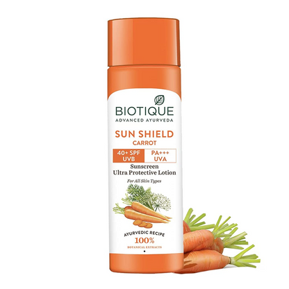 Biotique Bio Carrot Face & Body Lotion 120 ml