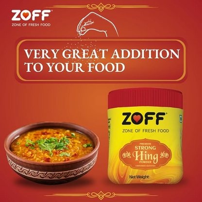 Zoff Strongest Compounded Pure Hing Powder Duo - Pack of 2 | 50gEach | Net weight 100g