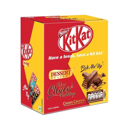 KIT KAT Nestlé Caramel Chocolate Coated Wafer, 50G X 12 Units, 600 G