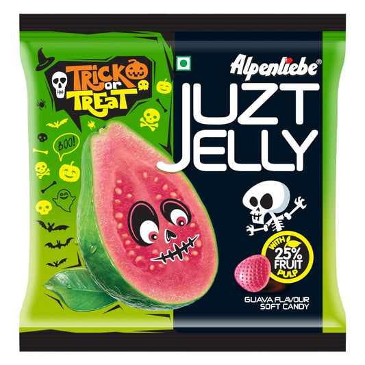 Alpenliebe Juzt Jelly, Guava Flavour, 148 G (40 Units * 3.7 G Each )