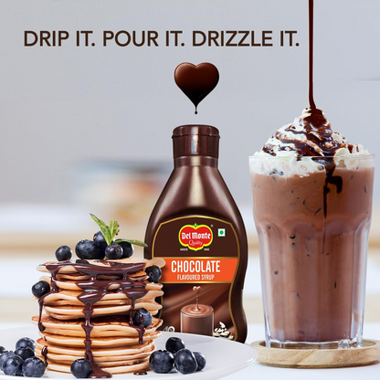 Del Monte Chocolate Syrup, 40% More Chocolaty, 600G, Liquid