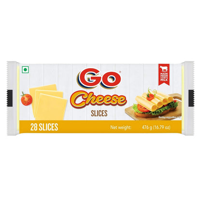 Go Cheese Cheese Slice Pouch, 476 g