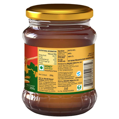 Organic India Wild Forest Honey (Multi Floral) 250g