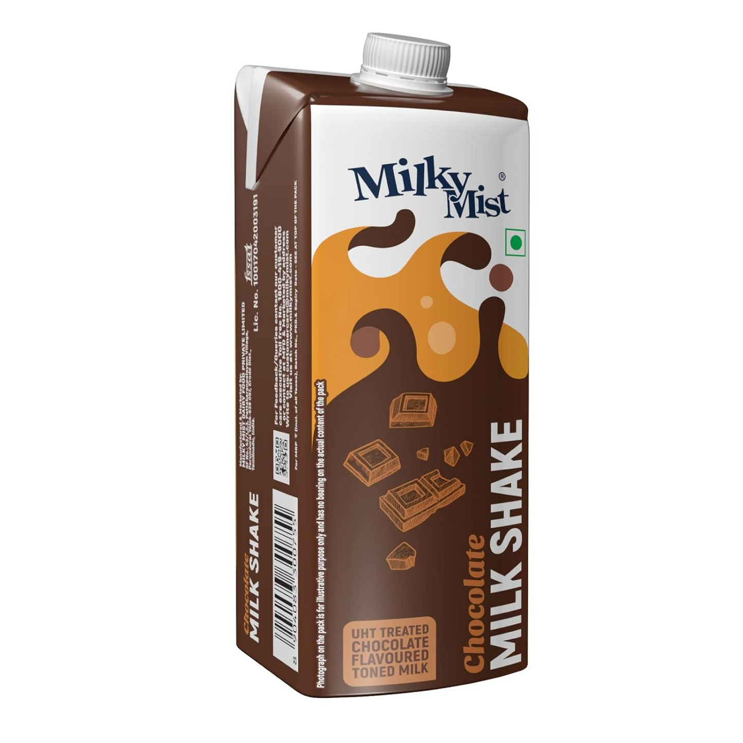 Milky Mist Milk Shake Chocolate Tetra Pack, 220 ml