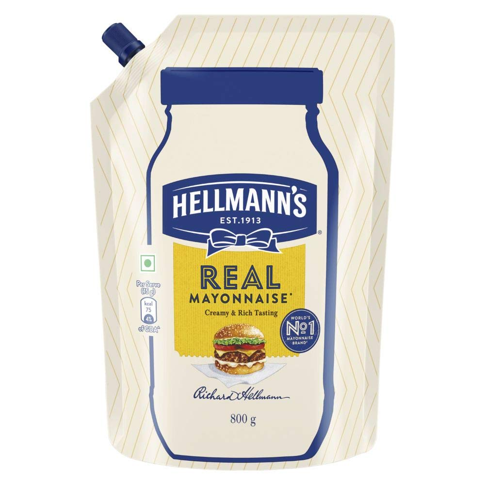 Hellmann's Real Mayonnaise, 250/275 g (Weight may vary)