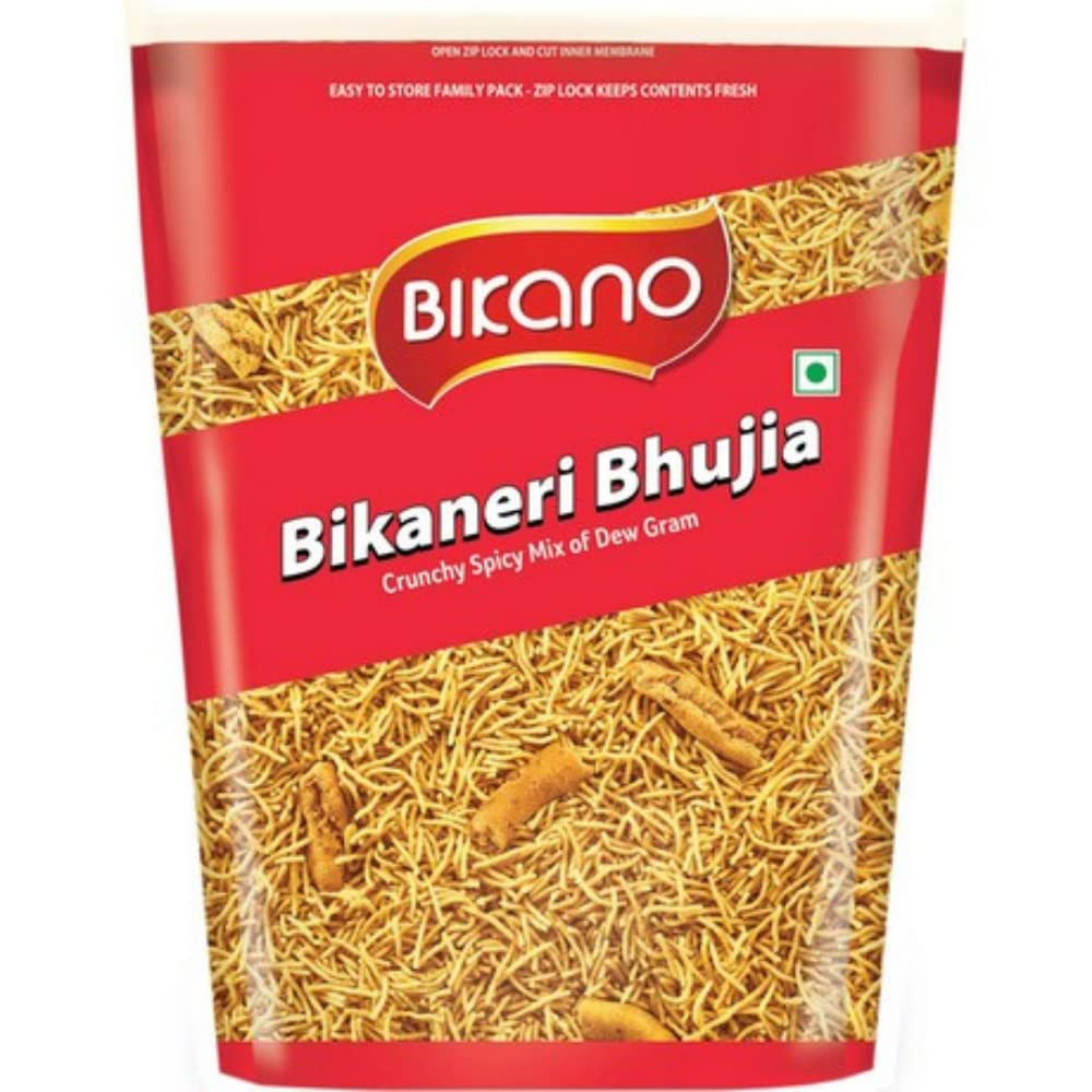 Bikano Moongdal Salted, 1kg, Bikano Bikaneri Bhujia 1 kg