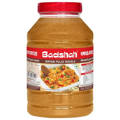 Badshah Biryani Pulav Masala/Shahi Biryani Pulav Masala Powder | For Healthy Delicious & Flavourful Cooking | Hygienically Packed | Pack 1 | 1 Kg