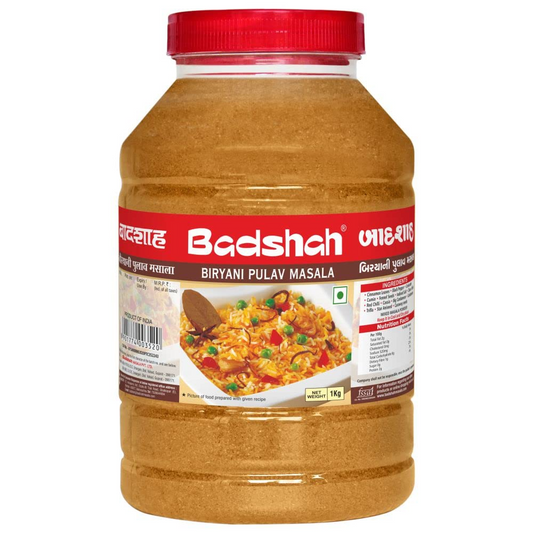 Badshah Biryani Pulav Masala/Shahi Biryani Pulav Masala Powder | For Healthy Delicious & Flavourful Cooking | Hygienically Packed | Pack 1 | 1 Kg