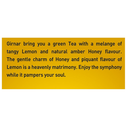 Girnar Green Tea Lemon & Honey (36 Tea Bags)