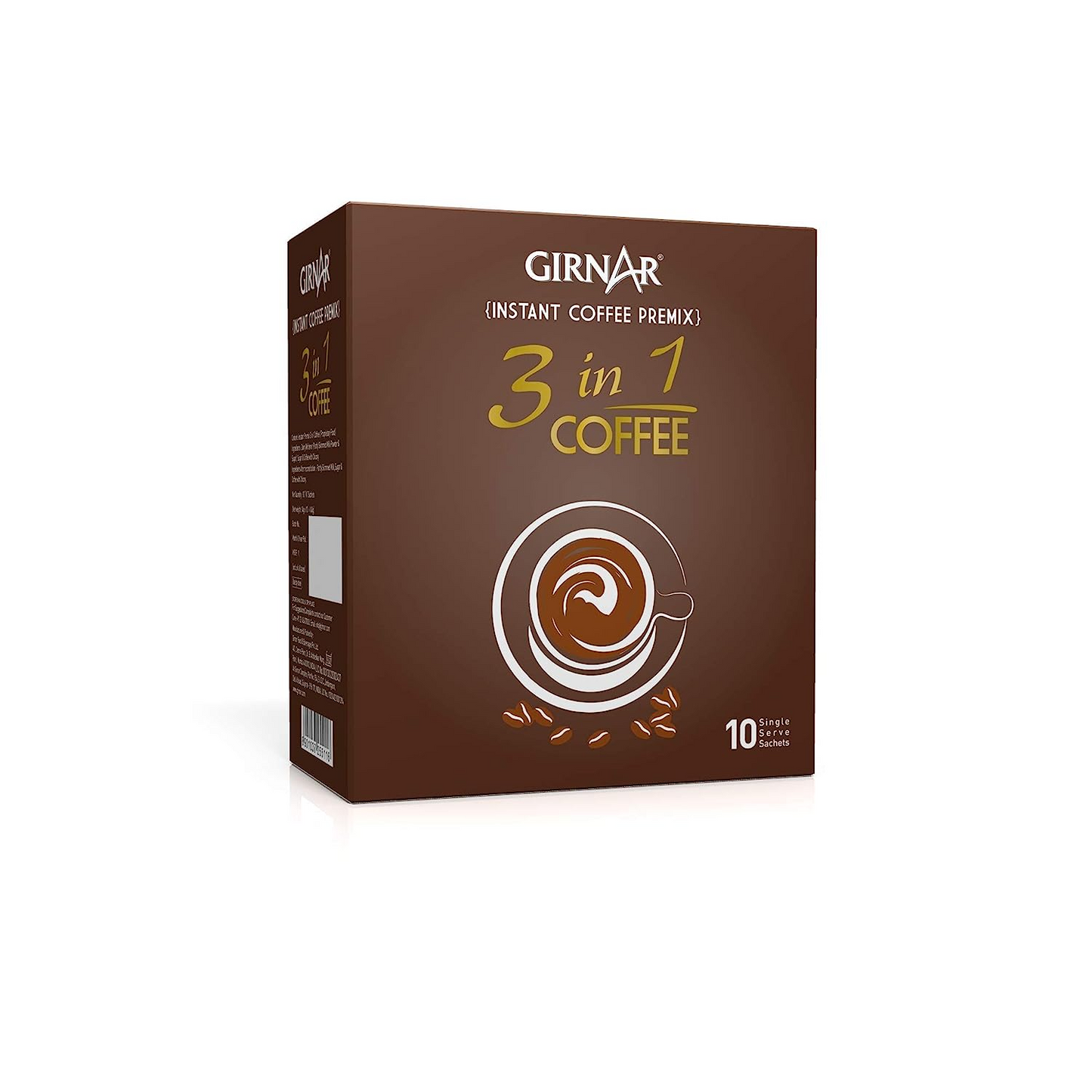 Girnar Instant Premix 3 in 1 Coffee (10 Sachets)