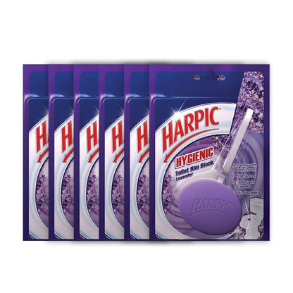 Harpic Hygienic Toilet Cleaner Rim Block, Lavender - 26 g (Pack of 3) | India's # 1 Toilet Cleaner