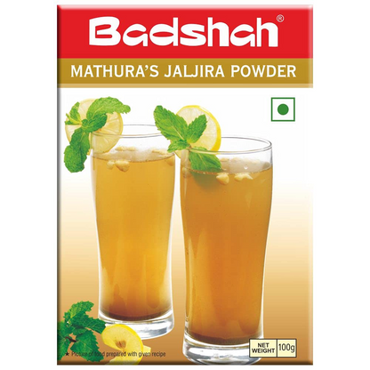 Badshah Mathura's Jaljira/Jaljeera Masala Powder | Instant Drink Mix | 100 Gram | Pack Of 1