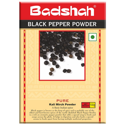 Badshah Black Pepper Powder - 100g / Kali Mirch Powder