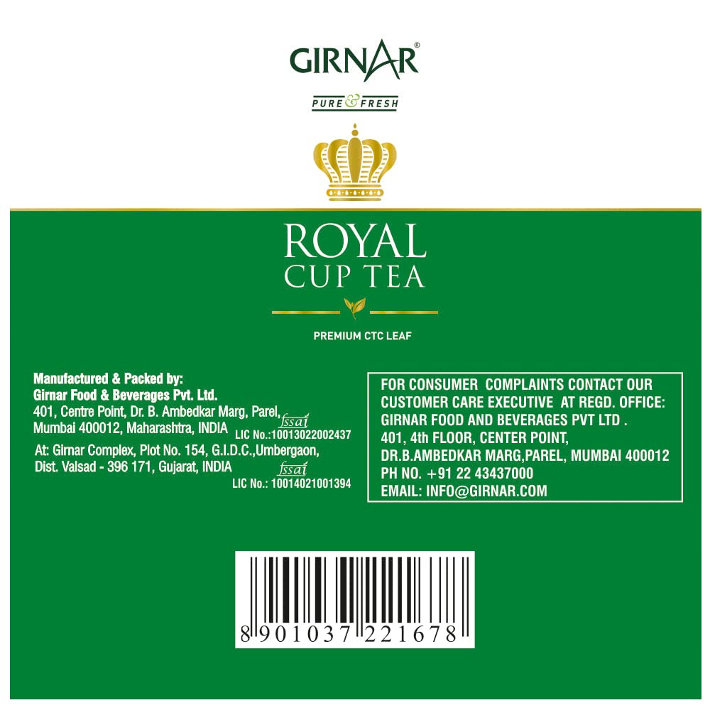 Girnar Royal Cup Tea (1kg Pouch)