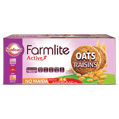 Sunfeast Farmlite Oats and Raisins, 75 Grams, Oatmeal