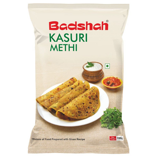 Badshah Kasuri Methi Masala - 100g | Unique Blend of Spices for Earthy Aroma & Rich Taste | Spice for Regional & Traditional Recipes