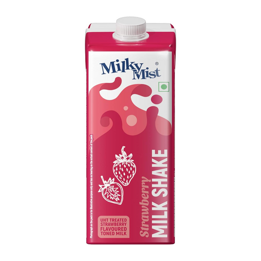 Milky Mist Milk Shake Strawberry Tetra Pack, 220 ml