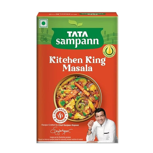 Tata Sampann Kitchen King Masala with Natural Oils, Crafted by Chef Sanjeev Kapoor, 100g