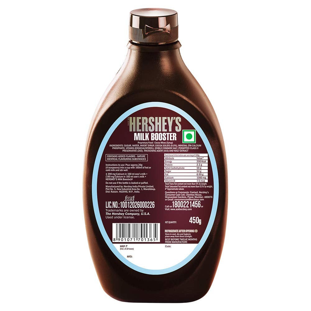 Hershey's Milk Booster, Chocolate Flavor, 450g