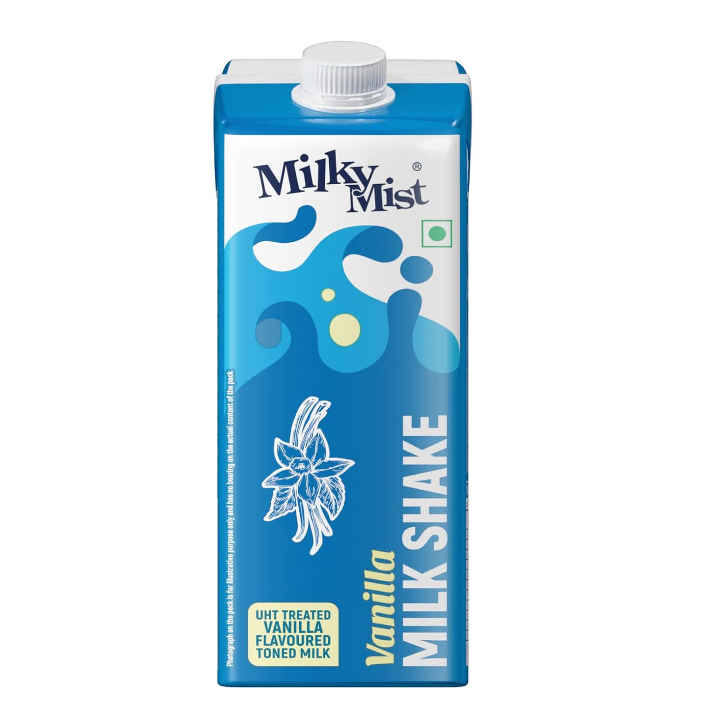 Milky Mist Milk Shake Vanilla Tetra Pack, 220 ml