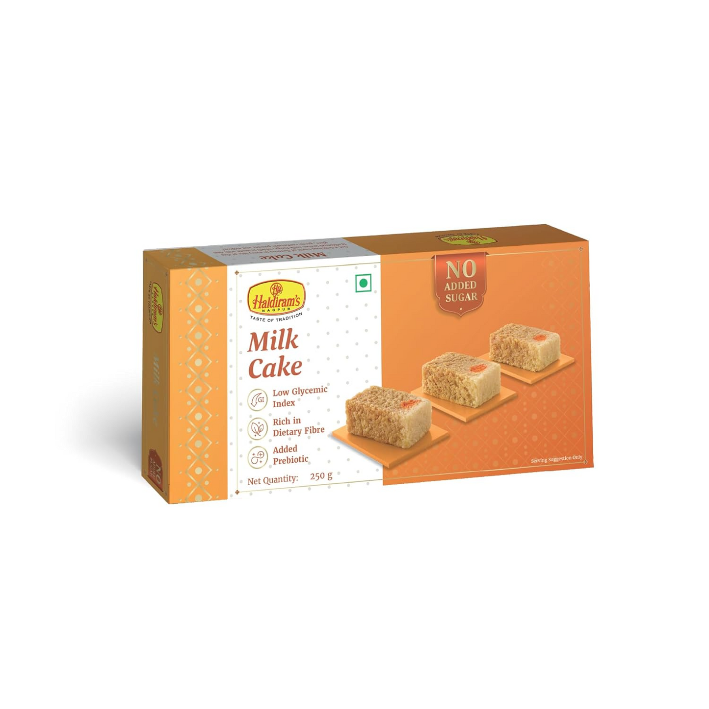 Haldiram's Nagpur Sugar Free Milk Cake (250 gm)