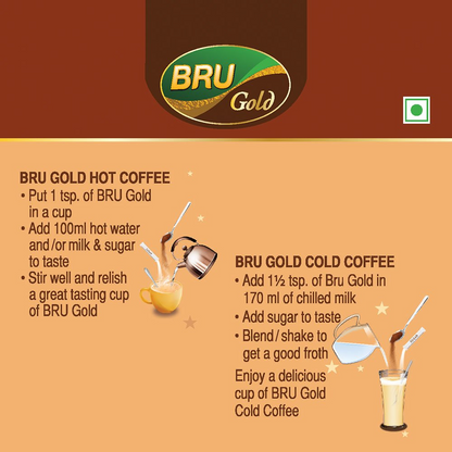 BRU Gold Instant Coffee 500 g