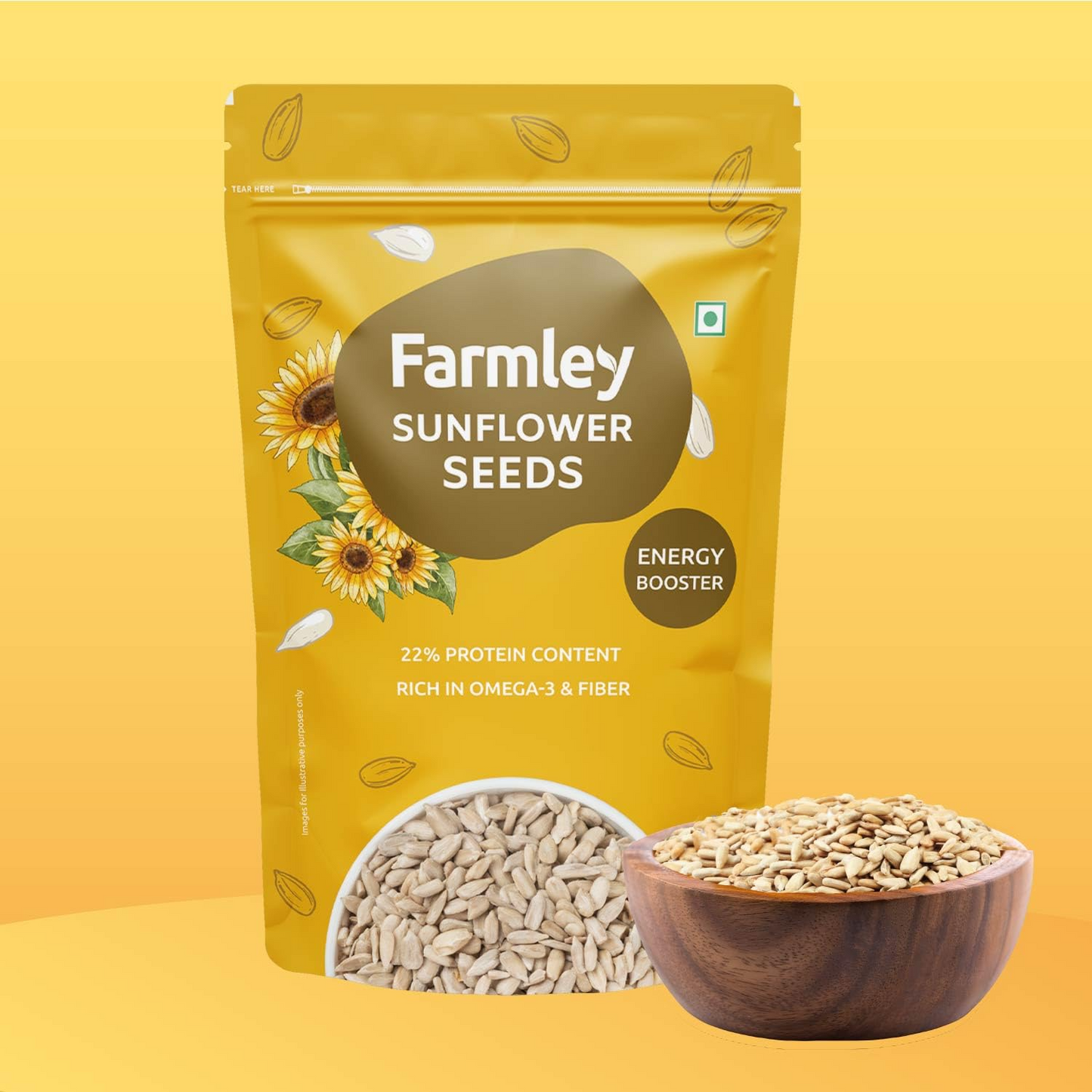 Farmley Premium Sunflower Seeds - 200 gram