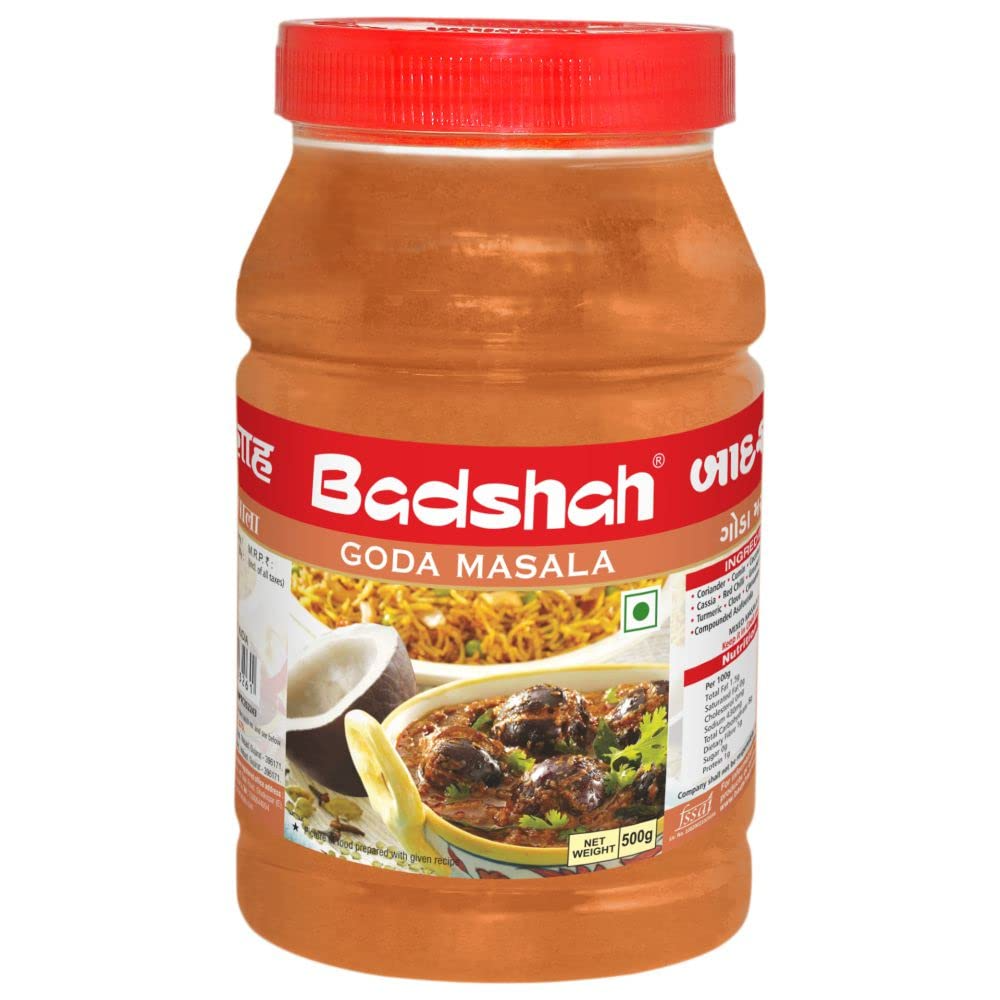 Badshah Goda Masala Powder | Maharashtrian Flavour | Freshly Blended | No Preservatives | 500 Gram | Pack Of 1