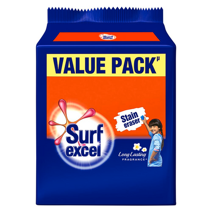 Surf Excel Detergent Bar|| Laundry Detergent Bar For Clothes|| Removes Tough Stains|| 4x200 g