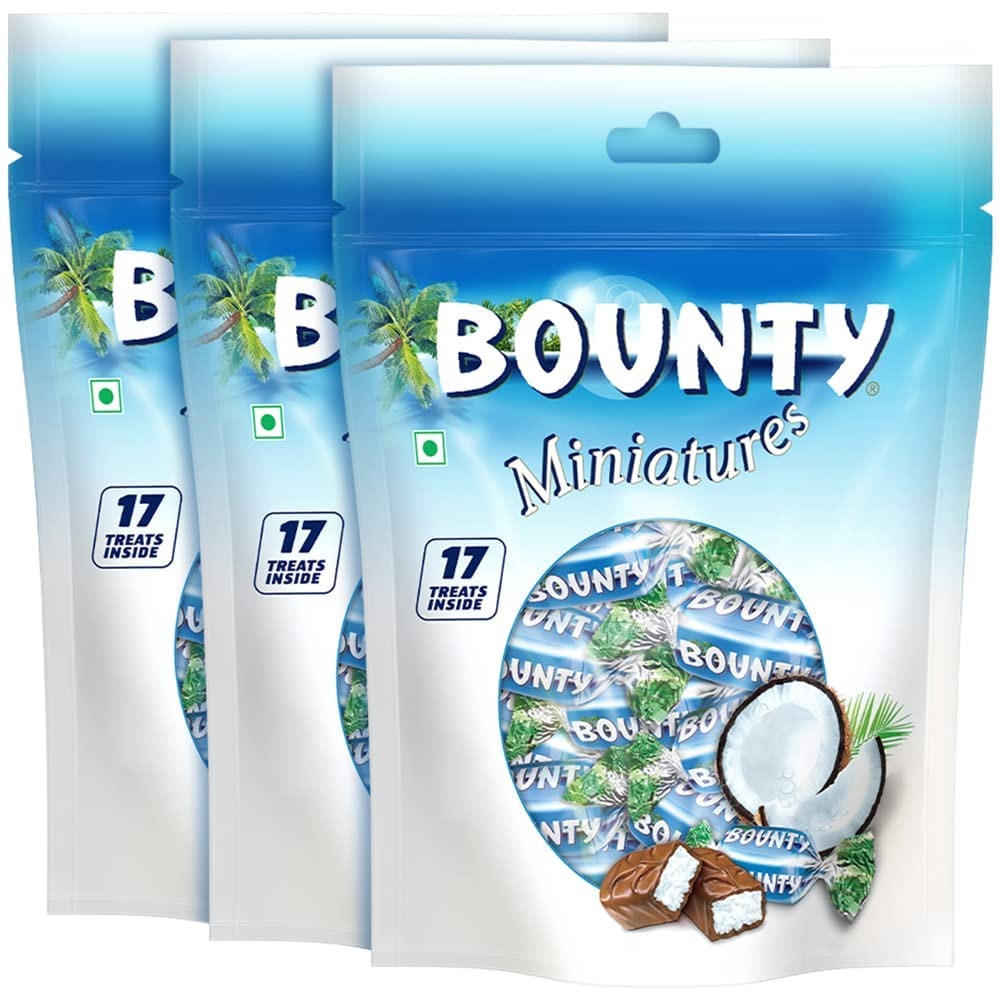 Bounty Miniature Milk Chocolate 150g