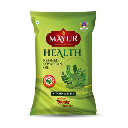 Mayur Health Refined Soyabean Oil 5 Ltr