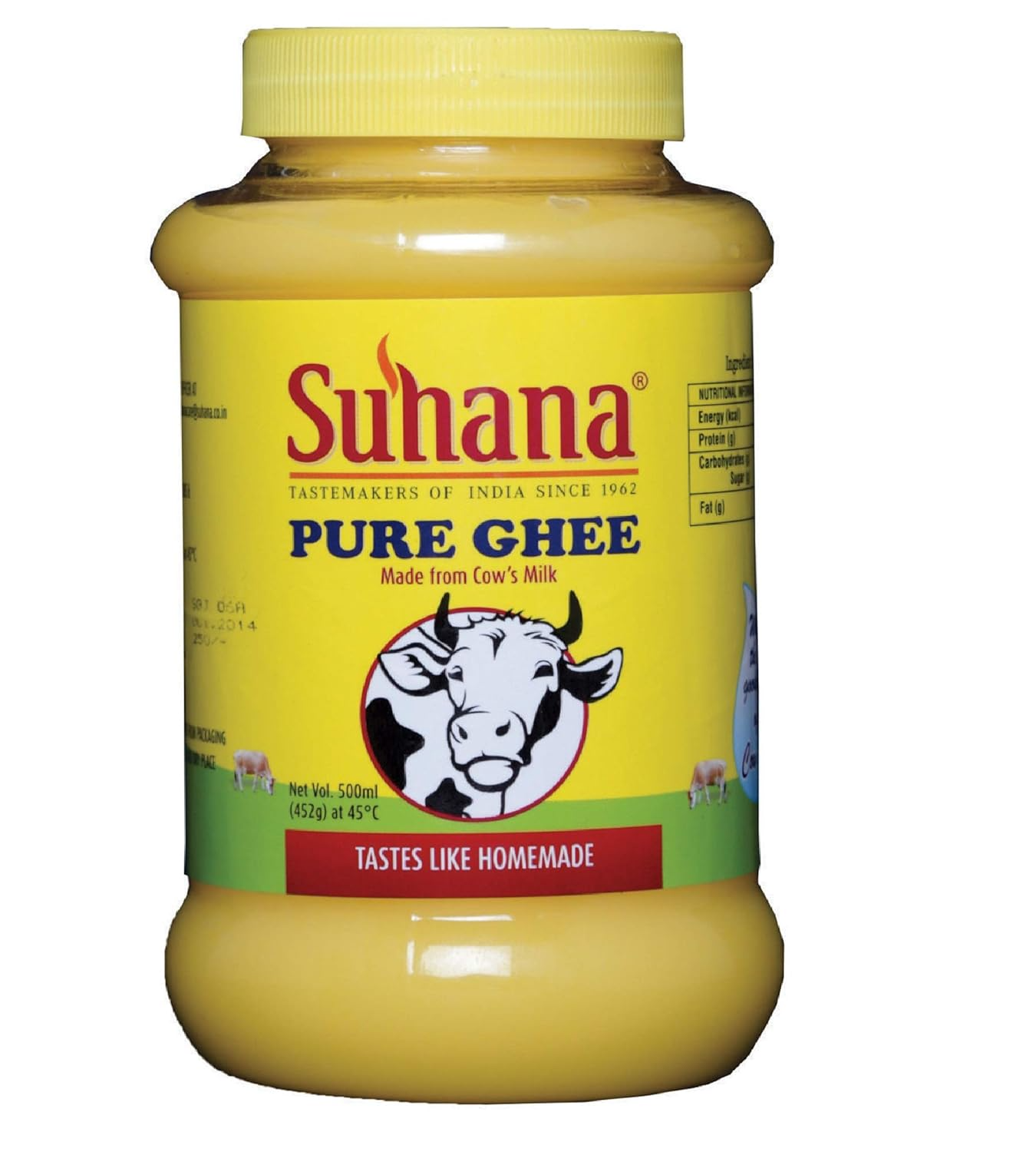 Suhana Pure Ghee 500ml Jar