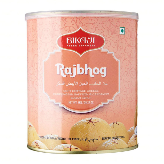 Bikaji Aslee Bikaneri Rajbhog Tin Pack Indian Traditional Sweets, 1.25 Kg