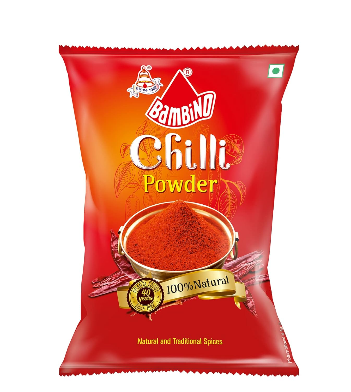 Bambino Red Chilli Powder 500g (Red Chilli)