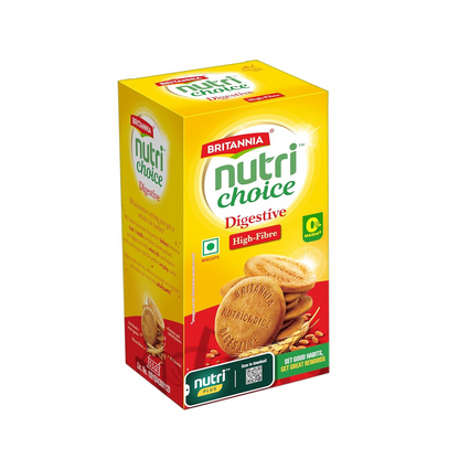 Britannia Nutri Choice Digestive High Fibre Biscuits, 250g