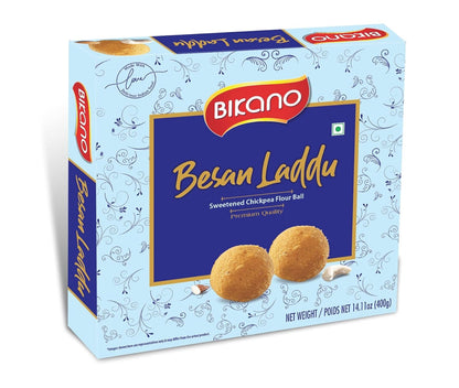 Bikano Besan Laddu Spl, 400 gram box