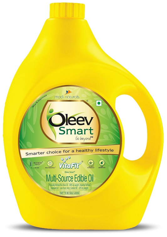 Oleev Smart Oil, Fortified with VIT A, D, E and K, 5L Jar