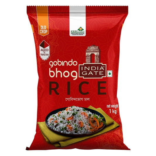 India Gate Raw and Aged gobindobhog Rice 1kg