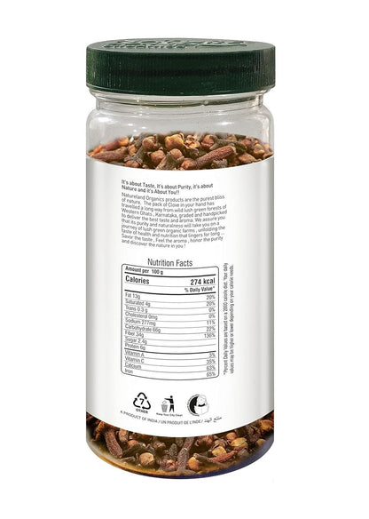 Natureland Organics Clove/Laung 75 gm - Organic Healthy Spices