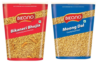 Bikano Moongdal Salted, 1kg, Bikano Bikaneri Bhujia 1 kg